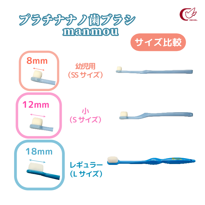 プラチナナノ 歯ブラシ manmou